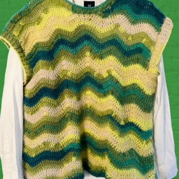 Wavelet Crochet Tank Top