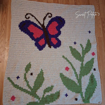 Butterfly Charm Baby Blanket