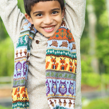 Woodland Critters Scarf