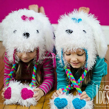 Pawla Maltese Puppy Dog Hat