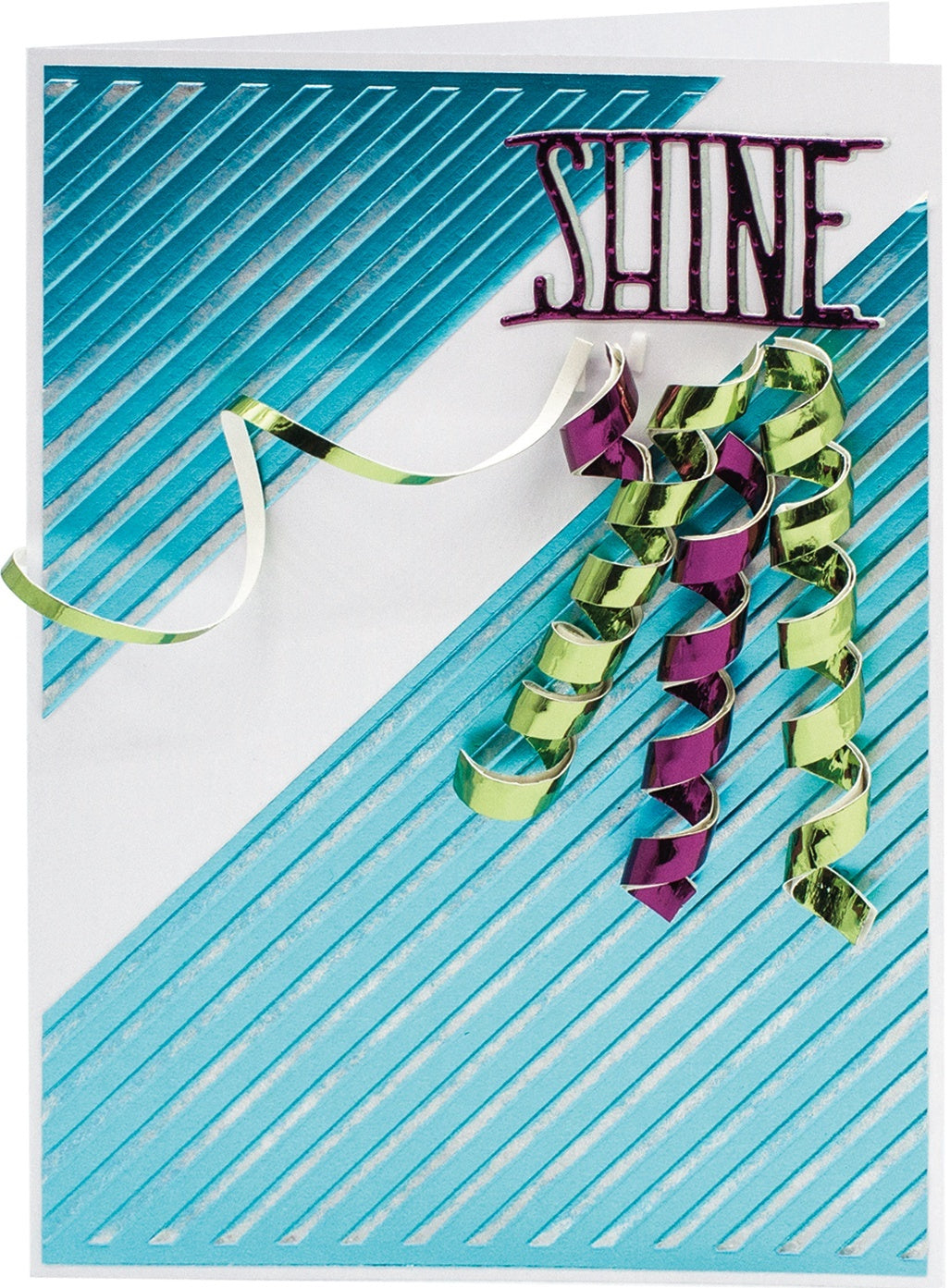 Tonic Studios Craft Perfect Mirror Cardstock 92lb 8.5"X11" 5/Pkg - Holly Green