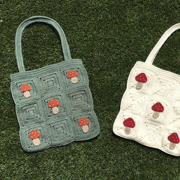 MUSHROOM TOTE BAG and Pouch