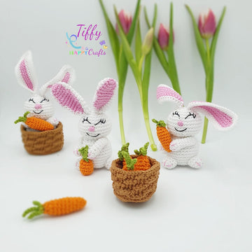 The Cute Bunny Family