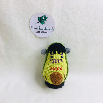 Franken Avo- Crochet pattern - PDF file- English