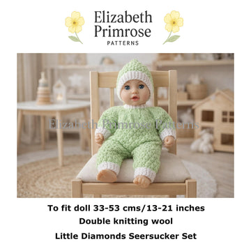 Little Diamonds Seersucker Set P139