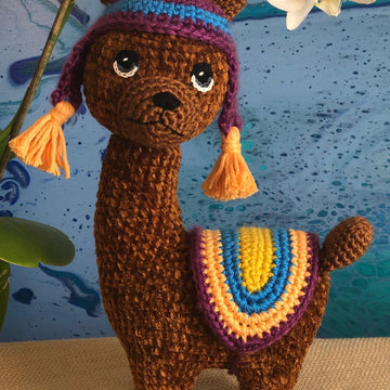 Brown Llama crochet pattern