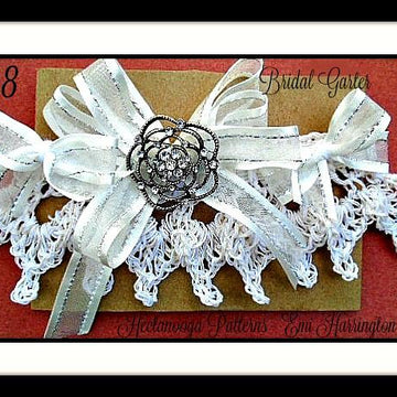 1038- Bridal Garter #1