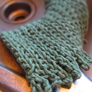 Crochet Slip Stitch Dishcloth