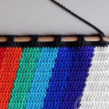 Colorful Vibes Wall Hanging