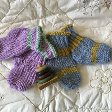 Little Town Socks Shadows
