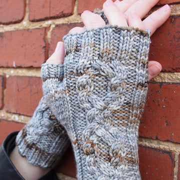 Roundtop Fingerless Mitts