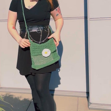 Daisy Mesh Bag
