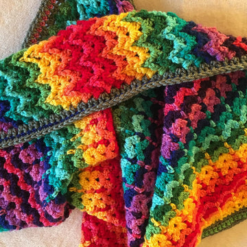 Rainbow Ridge Blanket