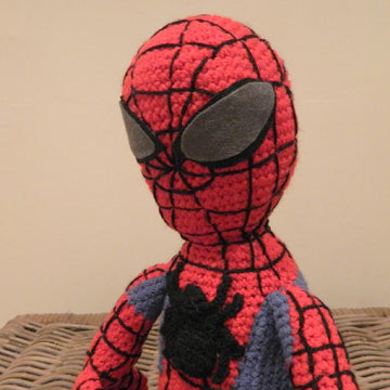 Spiderman plush amigurumi