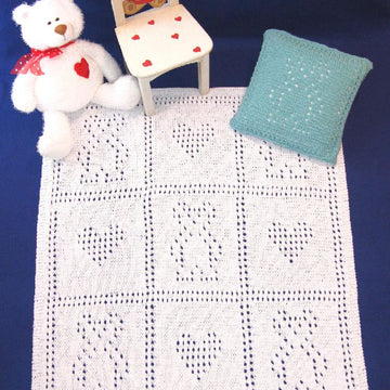 Teddy Bear Blankie Set