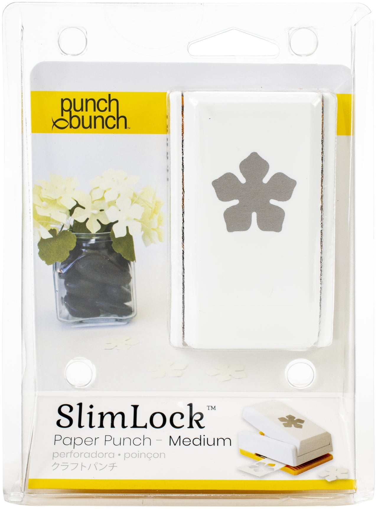 Punch Bunch SlimLock Medium Punch - Bellflower 1"X1"