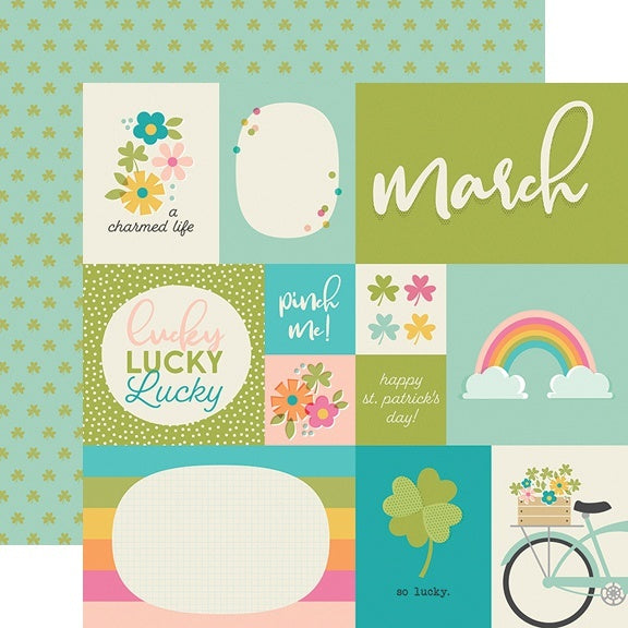 Simple Stories Best Year Ever Double-Sided Cardstock 12"X12" 25/Pkg - March