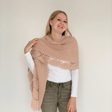 Vibrant Virginia Shawl