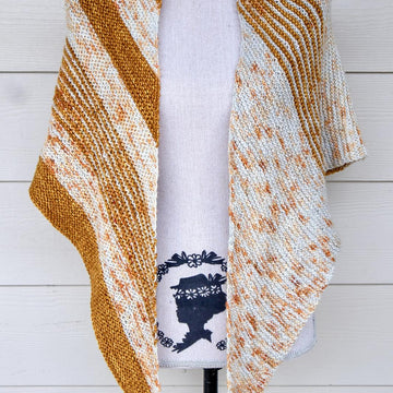 Garter Graffiti Shawl