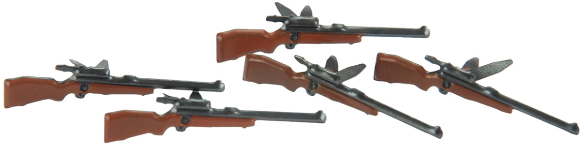 Eyelet Outlet Shape Brads 12/Pkg - Rifles