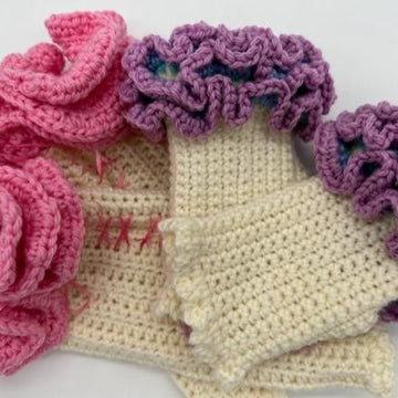 Ballerina Fingerless Mitts