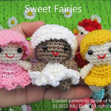 Sweet Fairy Dolls Amigurumi Crochet Pattern