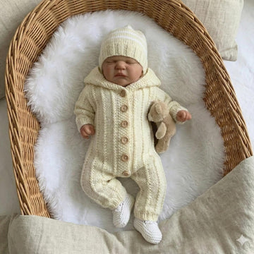 "Alyssum" Hooded Romper Set