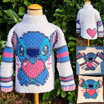 SWEATER STiTCH * mini c2c sweater