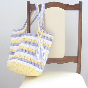 Striped Candy Bag
