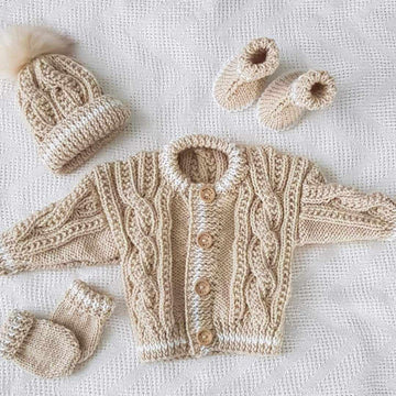 "Sylvia Parker" Aran Pattern for Baby