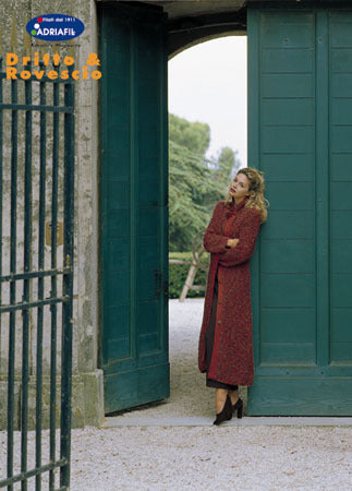 Long Jacket in Adriafil Kermesse and Merino - Downloadable PDF