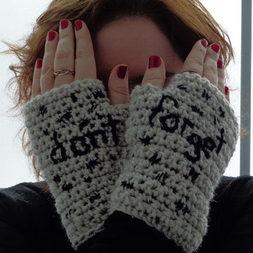 Impossible Astronaut Fingerless Gloves