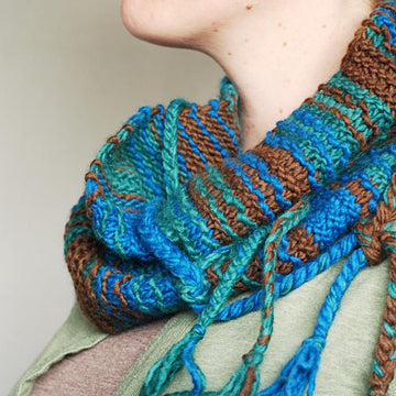 Scribbled Lines scarf