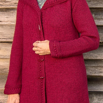 Boston Top-Down Hooded Coat #B106
