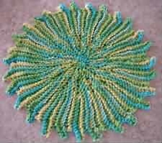 Sun Burst Doily