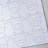 Clover The Cow Blanket