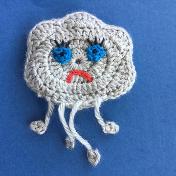 Cloud Finger Puppet