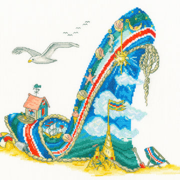 Bothy Threads Holiday Cross Stitch Kit - 28 x 24cm