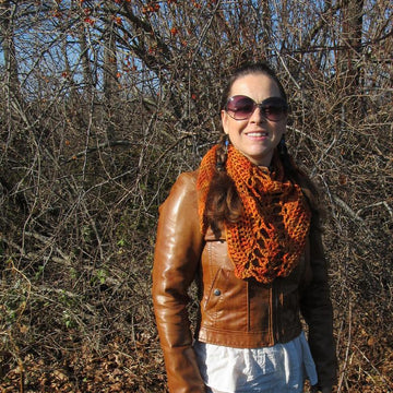 Julia Heliconian Shawl