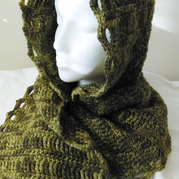 Fiddlehead Hooded Scarflette