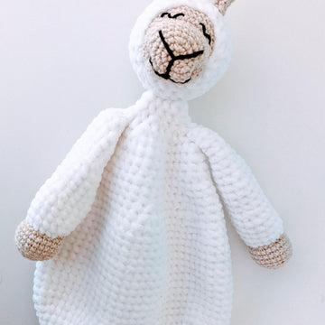 Sleepy Llama Comforter, Llama Lovey
