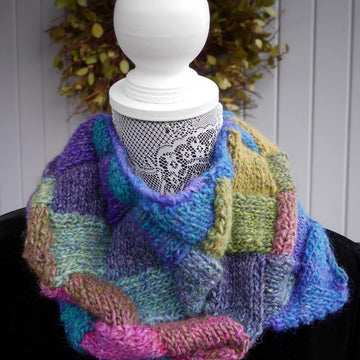 Athena Entrelac Cowl