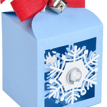 Sizzix Thinlits Dies By Jordan Caderao - Snowflake Favor Box