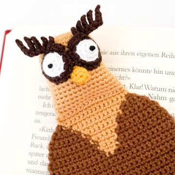 Owl Bookmark Crochet Pattern
