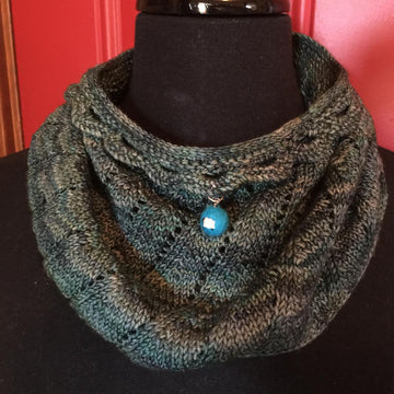 Needles Up Amulet Cowl
