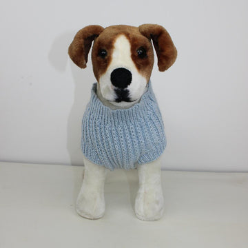 Simple Fishermans Rib Dog Coat