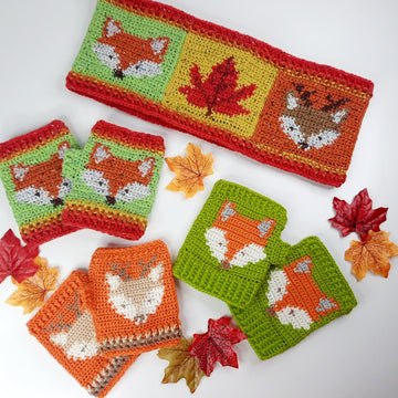 Woodland Mitts & Cowl