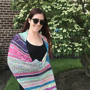Tropical Christmas Stole