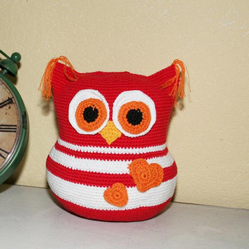 Doorstop - Owl - Amigurumi