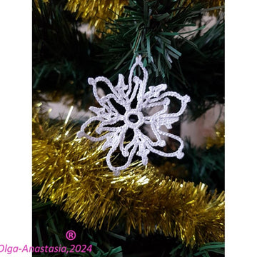 Crochet snowflake 29